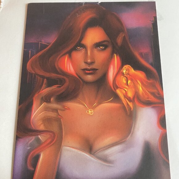 Bryce and Lehabah print, double sided, Crescent City series Sarah J Maas 20 x 15 - Picture 1 of 2